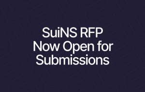 SuiNS RFP Kicks Off to Support Ecosystem Growth